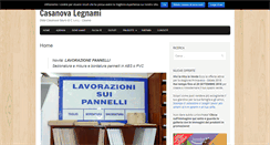 Desktop Screenshot of casanovalegnami.com